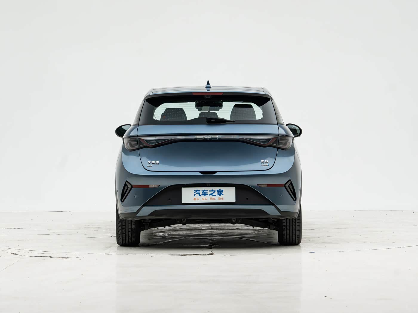 BYD Dolphin — вид сзади