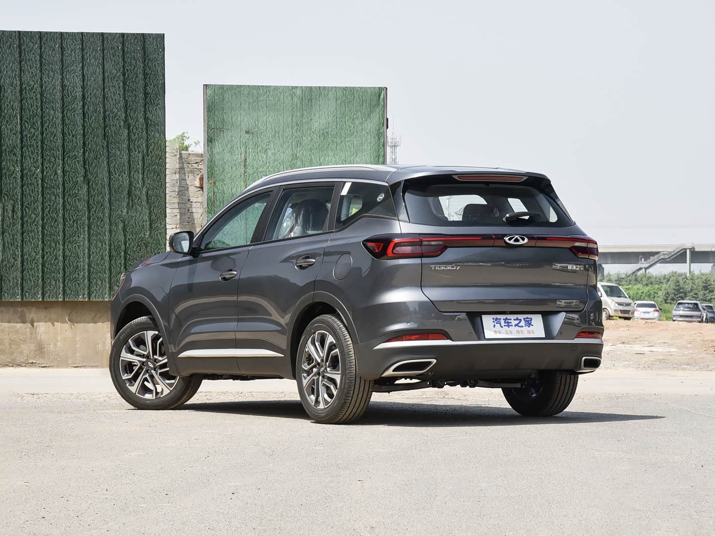 Chery Tiggo 7 2026, кузов сзади слева
