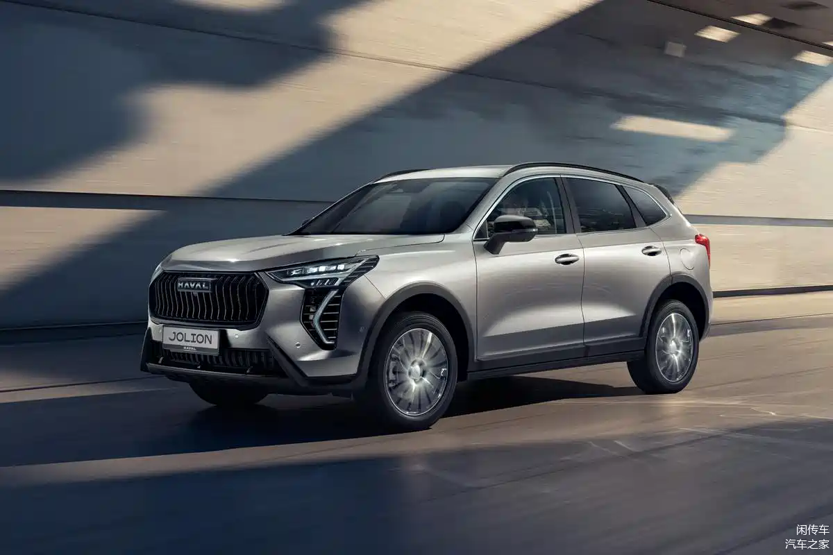 Haval Jolion 2024 — передняя часть кузова и дизайн фар