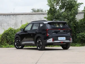 Kia Seltos — ракурс сзади слева