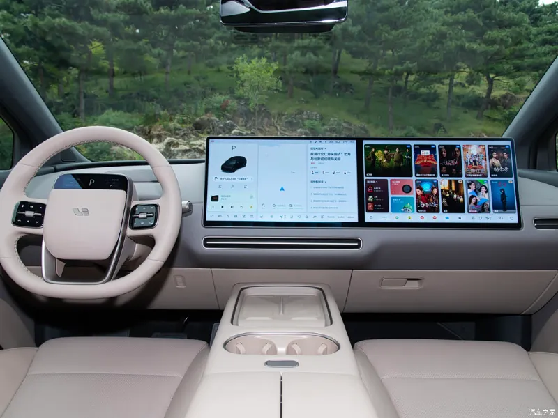 Li Auto i6 — передняя панель и мультимедиа, фото 4